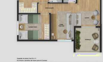 Imagem 6: Apartamento à venda em Barra Funda com 62 m², 2 quartos, 1 suíte, 1 vaga