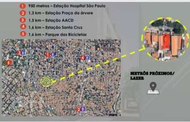 Imagem 7: Apartamento à venda em Bosque da Saúde com 18 m², 1 quarto