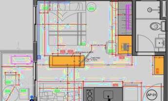 Imagem 2: Apartamento à venda em Higienópolis com 30 m², 1 quarto, 1 vaga