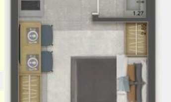 Imagem 3: Apartamento à venda em Butantã com 26 m², 1 quarto