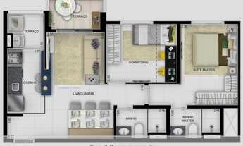 Imagem 4: Venda Apartamento com 2 dormitórios