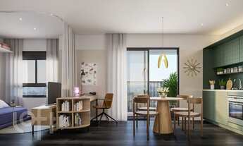 Imagem 3: Apartamento à venda em Santo Amaro com 45 m², 2 quartos, 1 suíte, 1 vaga