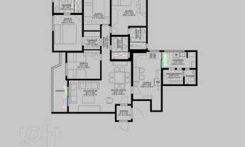 Imagem 4: Apartamento à venda em Ipiranga com 135 m², 4 quartos, 3 suítes, 2 vagas