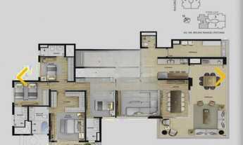 Imagem 6: Apartamento à venda em Morumbi com 230 m², 4 quartos, 4 suítes, 4 vagas