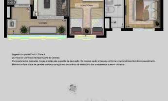 Imagem 3: Apartamento à venda em Lapa com 55 m², 2 quartos, 1 suíte, 1 vaga