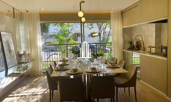 Imagem 2: Apartamento à venda em Santo Amaro com 136 m², 3 quartos, 3 suítes, 2 vagas