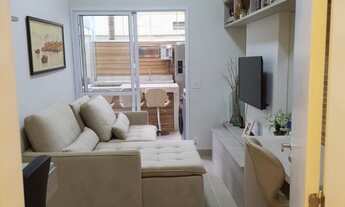 Imagem 2: Apartamento à venda em Santo Amaro com 44 m², 1 quarto, 1 vaga