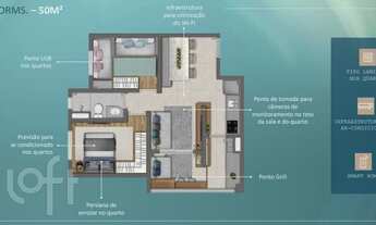 Imagem 4: Apartamento à venda em Vila Andrade com 50 m², 2 quartos, 1 vaga