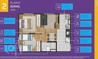 Imagem 3: Apartamento à venda em Campo Limpo com 40 m², 2 quartos