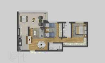 Imagem 5: Apartamento à venda em Lapa com 81 m², 2 quartos, 2 vagas
