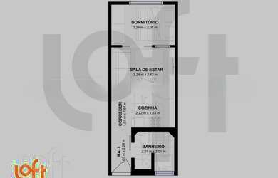 Imagem 9: Apartamento à venda em República com 25 m², 1 quarto