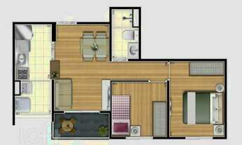 Imagem 6: Apartamento à venda em Vila Prudente com 45 m², 2 quartos, 1 vaga