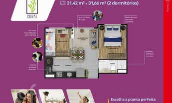 Imagem 6: Apartamento à venda em Raposo Tavares com 31 m², 2 quartos
