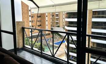 Imagem 2: Apartamento à venda em Morumbi com 123 m², 1 quarto, 1 suíte, 2 vagas