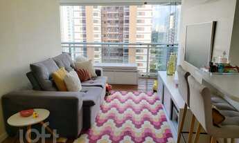 Imagem 3: Apartamento à venda em Santo Amaro com 54 m², 1 quarto, 1 suíte, 1 vaga