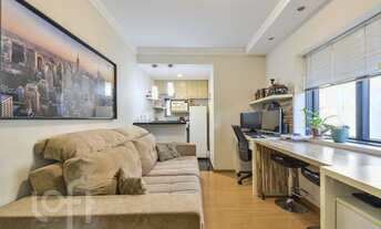 Imagem 1: Apartamento à venda em Brooklin com 33 m², 1 quarto, 1 vaga