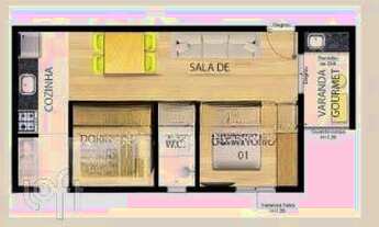 Imagem 6: Apartamento à venda em Tucuruvi com 51 m², 2 quartos, 1 suíte