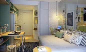 Imagem 2: Apartamento à venda em República com 23 m², 1 quarto