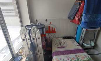 Imagem 5: Kitnet com cozinha, área de serviço e banheiro. O condomínio conta com garagem e bicicletá