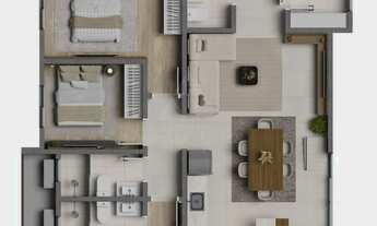 Imagem 5: APARTAMENTO À VENDA COM 3 DORMITÓRIOS, SENDO 1 SUÍTE, 96m², R$730.000,00, BAIRRO ITAJUBA