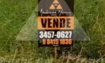 Imagem: TERRENO À VENDA COM 300m², R$250.000,00