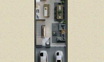 Imagem 5: SOBRADO À VENDA COM 3 DORMITÓRIOS, SENDO 1 SUÍTE, 123m², R$730.000,00, BAIRRO ITACOLOMI