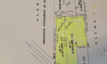 Imagem 1: Terreno à venda, 2204 m² por R$ 1.550.000 - Parque Santa Isabel - Sorocaba/SP