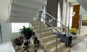 Imagem 2: Sobrado com 4 dormitórios à venda, 471 m² por R$ 4.500.000 - Condomínio Residencial Sunset