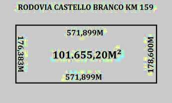 Imagem 7: Área à venda, 101665 m² por R$ 2.810.000,00 - Nova Tatuí - Tatuí/SP