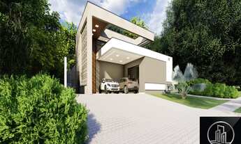 Imagem 1: Casa com 3 dormitórios à venda, 266 m² por R$ 1.600.000 - Alphaville Nova Esplanada IV - V