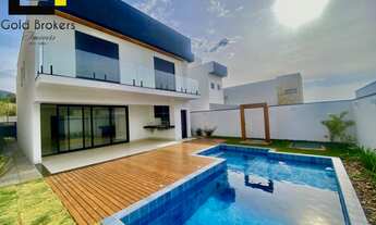 Imagem 2: CASA NOVA DE 279 M² DE ÁREA CONSTRUÍDA COM 3 SUÍTES NO CONDOMÍNIO BRISAS JUNDIAÍ NO JARDIM