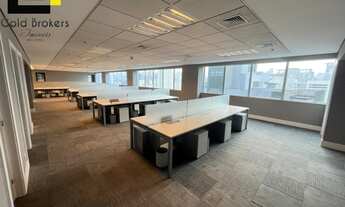 Imagem 3: ANDAR COMERCIAL MOBILIADO DE 507 M² NO ED. FARIA LIMA BUSINESS CENTER NO BAIRRO PINHEIROS