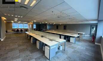 Imagem 4: ANDAR COMERCIAL MOBILIADO DE 507 M² NO ED. FARIA LIMA BUSINESS CENTER NO BAIRRO PINHEIROS