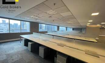 Imagem 7: ANDAR COMERCIAL MOBILIADO DE 507 M² NO ED. FARIA LIMA BUSINESS CENTER NO BAIRRO PINHEIROS