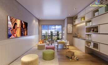 Imagem 4: Lançamento do Ed. Mantova Área de Lazer a Venda 80x na Praia do Morro - Guarapari/ES