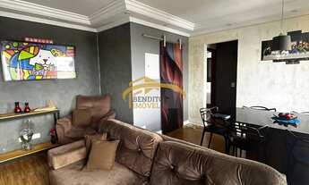 Imagem 2: Apartamento de 2 dormitórios com sala ampliada e reversível para 3 dormitórios no bairro J