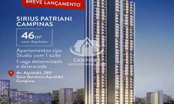 Imagem 2: SIRIUS PATRIANI, 1 dormitório, 1 suítes, 1 banheiros, 1 vaga na garagem, 46M² de Área Cons