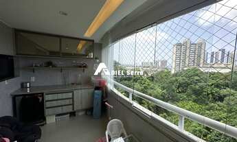 Imagem 3: Patamares - Colina A - 2/4 sendo uma suíte - 82m² - Nascente total - Varanda gourmet - Vis