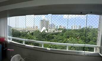 Imagem 4: Patamares - Colina A - 2/4 sendo uma suíte - 82m² - Nascente total - Varanda gourmet - Vis