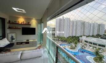 Imagem 2: Le Parc - 3 suítes com 195m² - PORTEIRA FECHADA - Armários - Vista Clube - 4 vagas - Depós