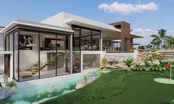 Imagem 2: Casa de Alto Padrão em construção no Condomínio Fazenda da Grama, Itupeva/SP