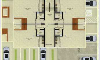 Imagem 5: Apartamento à venda em João Pessoa-PB, bairro João Paulo II, 2 quartos, 1 suíte, 1 sala, 1