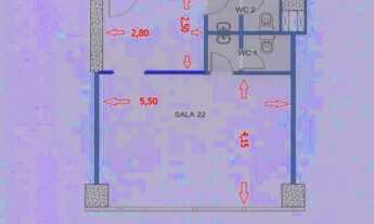 Imagem 2: Locação de sala comercial no Edificio Brascan Alphaville