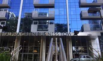 Imagem 2: Estamos com 250m, andar alto em Alphaville com uma vista deslumbrante e digna de filme de