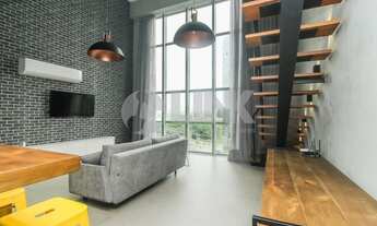 Imagem: Apartamento duplex mobiliado de 1 quarto