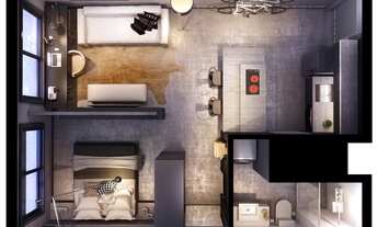 Imagem 6: STUDIO RESIDENCIAL em Porto Alegre - RS, Auxiliadora