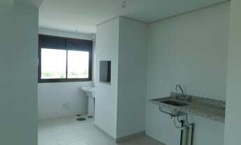 Imagem 6: Apartamento com 2 dormitórios sendo 1 suíte, living para 2 ambientes, cozinha americana co