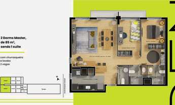 Imagem 7: 2 dormitórios na Avenida Benjamin Constant