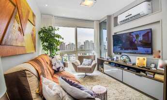 Imagem 2: Apartamento de 2 dormitórios sendo 1 suíte com 2 vagas de garagem à venda no bairro Jardim