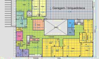 Imagem 4: Galpão 2 pavimentos 1.416m², lote 2.000m², dividido, ótima localização, SCIA quadra 08